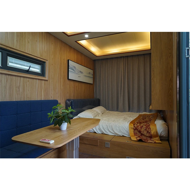 2022 new container luxury prefabricated house with kitchen bathroom travel resort hotel hotel living living