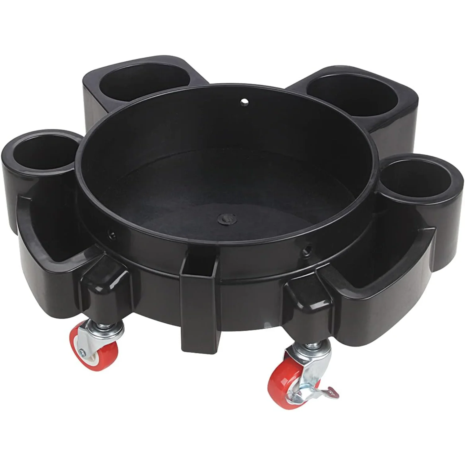 Bucket Dolly 5 Gallon Car Wash Professional Detailing Bucket Dolly with Heavy Duty Wheel Casters