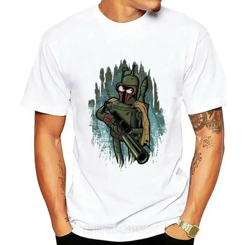 Summer Street Fashion Couple Tops Men T-shirt BENDER FETT Tshirt  Custom Printed Shirts Graphic Tee Women Men Clothing