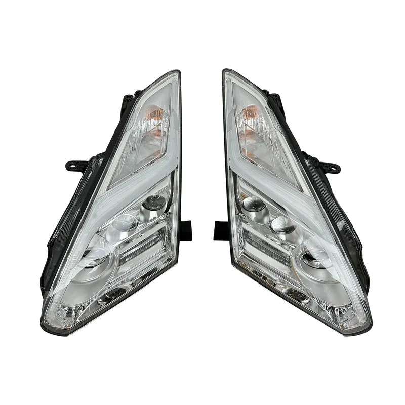 Upgrade LED Headlight Front Light Front Lip for GTR R35 2008-2018