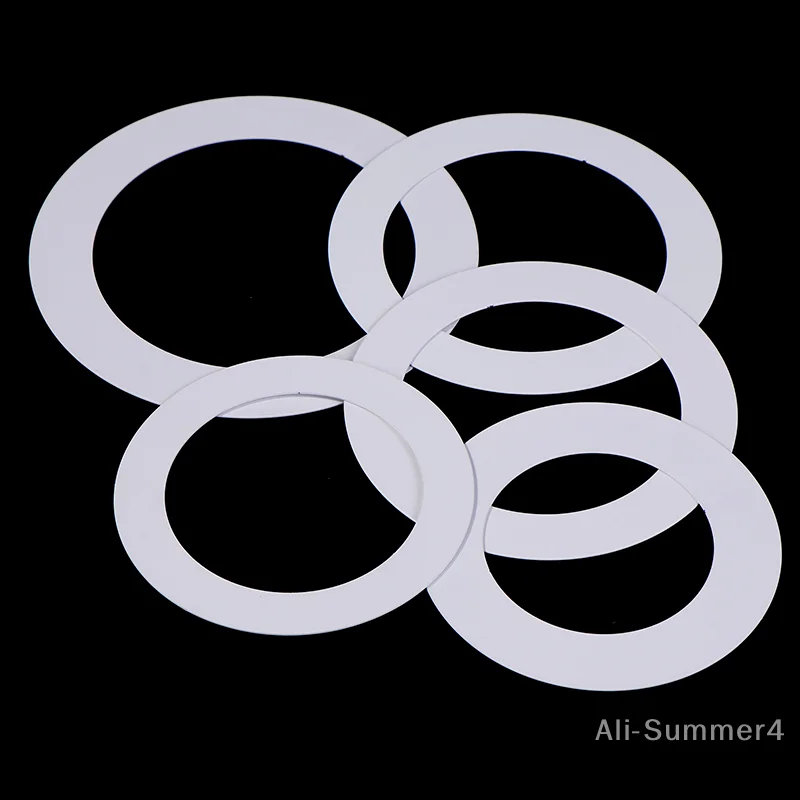 LED Spotlight Downlight O Rings White Lampshade Ring Adapter Concealed Spacers Shims Washers Light Stand Extension Gaskets