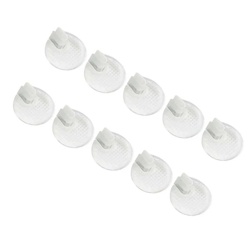 5Pairs Forefoot Silica Gel Pads Gel Insoles Adhesive Half Insoles Transparent Cushions Washable Reusable Soft Foot Care for Toe