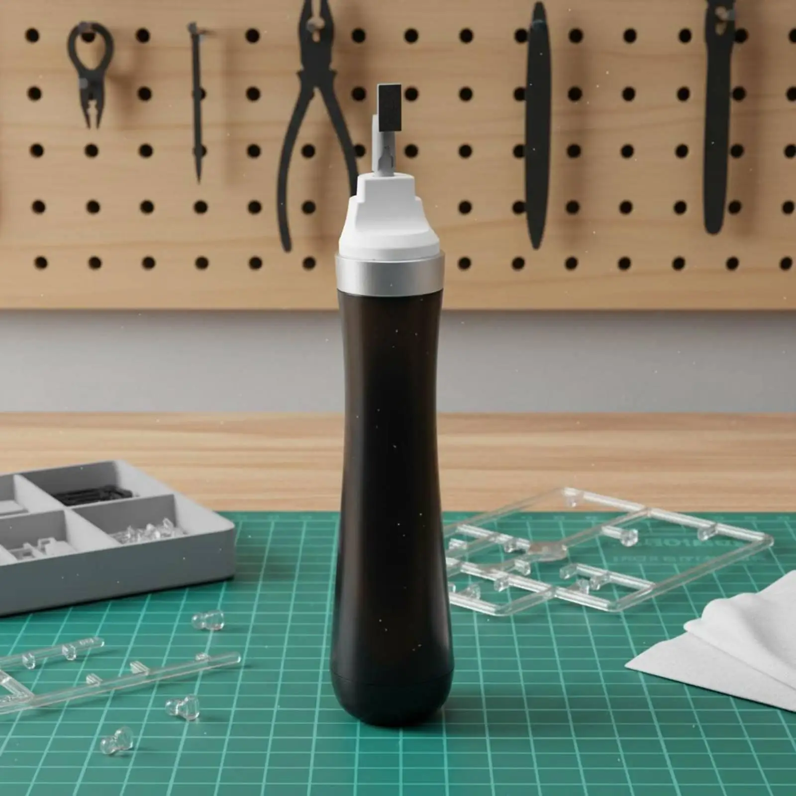 Detail Model Reciprocating Sander Controlled Finish Electric Craft Sander for Hobby Modelers