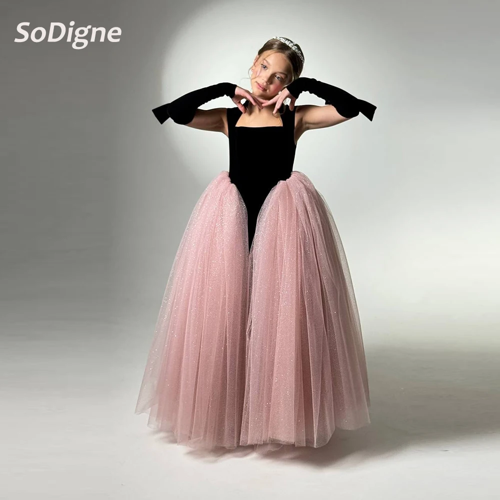 sodigne-3d-flower-a-line-velvet-tulle-flower-girl-dress-square-collar-2026-girls-skirt-party-dresses-kid-gown-customized