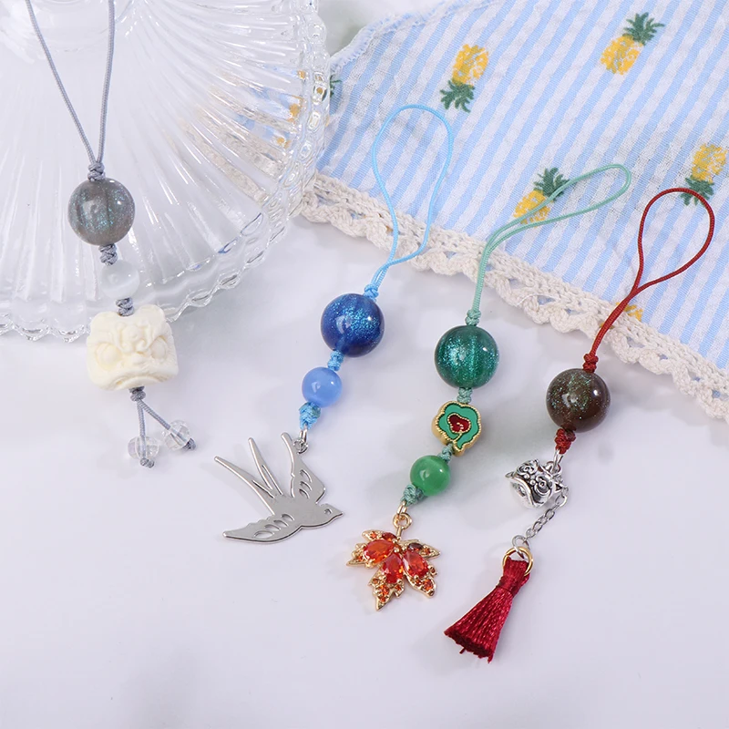 Honkai Star Rail Jingyuan DanHeng Strap Lanyard For Mobile Phone Case Keychain Car Key Chains Cover Hang Doll Accessories