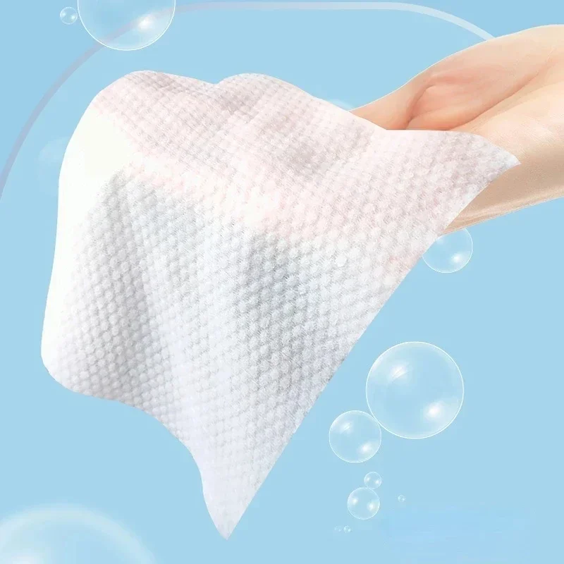 1/3/5 Packs Disposable Face Towel Soft Thickened Pearl Cotton Facial Wash Makeup Towel Skin Care Travel Kitchen Household Items