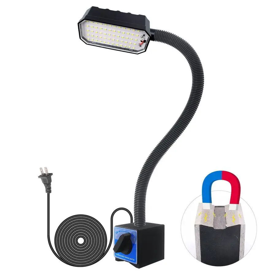 

Work Light, 2000 Lumens Led Machine Light with Strong Magnetic Base, 20 inch Flexible Magnetic Lamp for Garage, Workshop, Bandsa