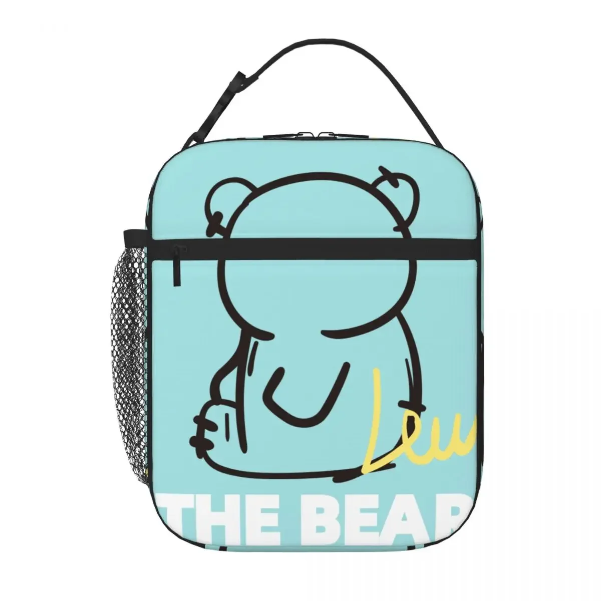 Bestselling Little Bear Labels Double Layer Meal Bag Shift Work Shoulder Lunch Bag