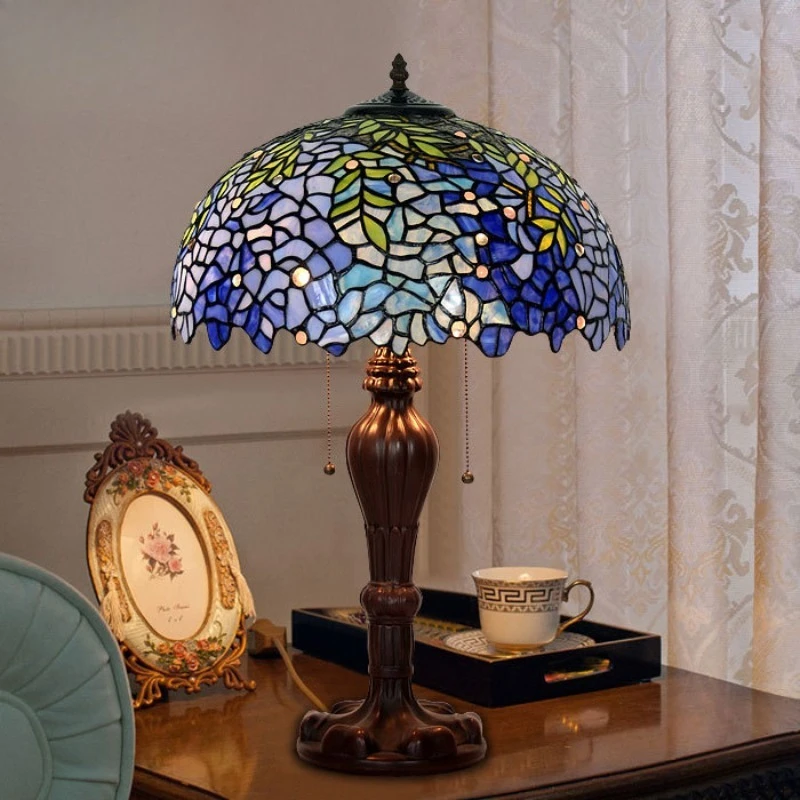 16-Inch European creative desk lamp, living room bedroom bedside lamp