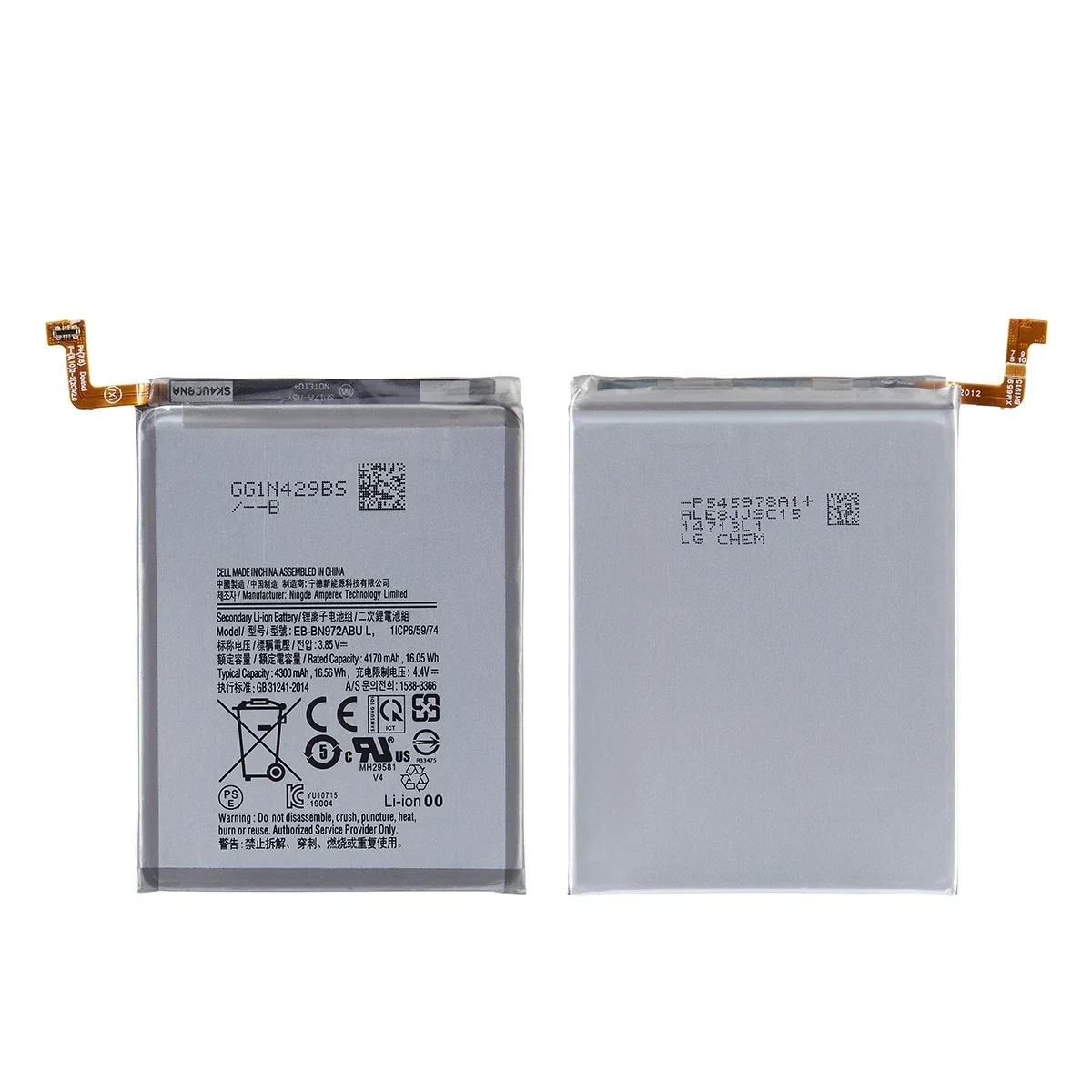 Brand New EB-BN972ABU 4300mAh Battery For Samsung Galaxy Note 10+ Note 10 Plus  SM-N975F SM-N975DS phone Batteries+Tools