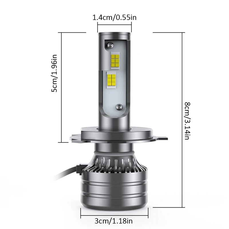 LED Headlight Bulbs, 28W 3000 Lumens Bright LED Headlights Conversion Kit 6000K Cool White