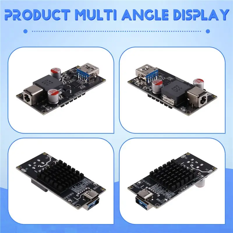 [LXYA68Z!] TZT DC 6-30V 140W Fast Charging Module Desktop High-Power Multi Protocol Intelligent For QC4.0+ /5.0 PD FCP SCP S