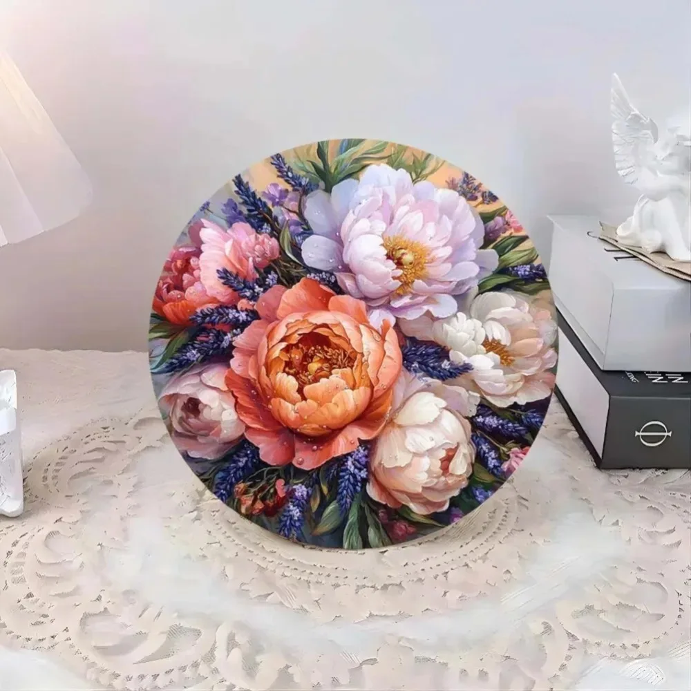 1 шт., устойчивая к атмосферным воздействиям металлическая жестяная пластина-коричневый узор лошади, предварительно просверленные отверстия для дома и офиса, искусство