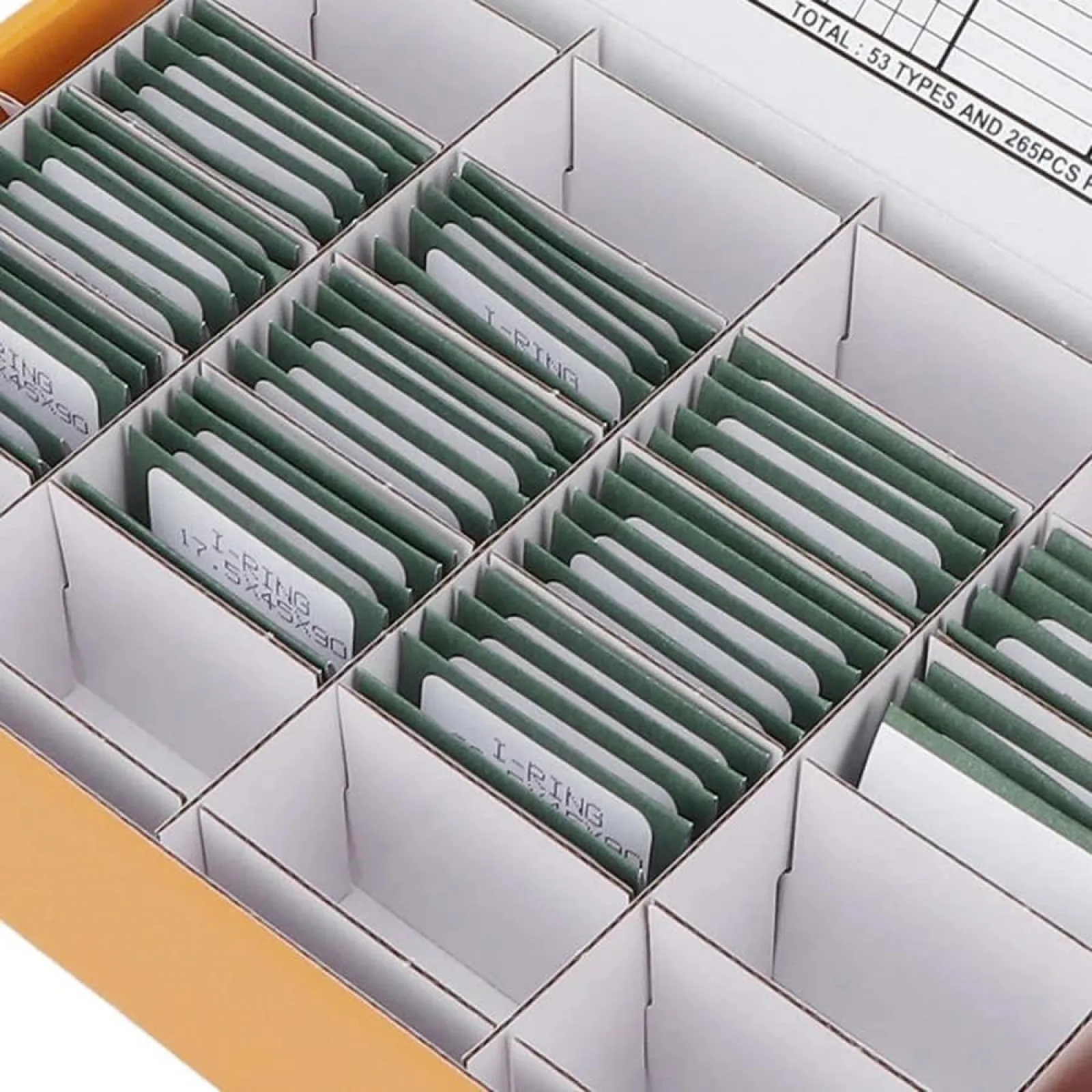 الترا مقاوم للماء 265 قطعة/صندوق ساعة يا خاتم لتقوم بها بنفسك طوقا غسالات الساعاتي ساعة يا حلقة استبدال مجموعة متنوعة #5