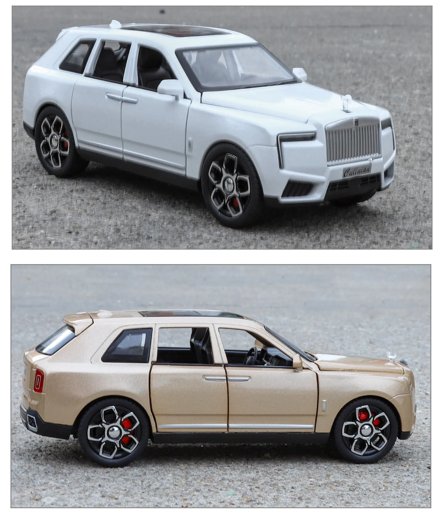 1/32 2025 Rolls Royce SUV Cullinan Legierung Luxusauto Modell Druckguss Metall Spielzeug Geländewagen Auto Modell Sound und Licht Kinder Geschenk – Detail 12