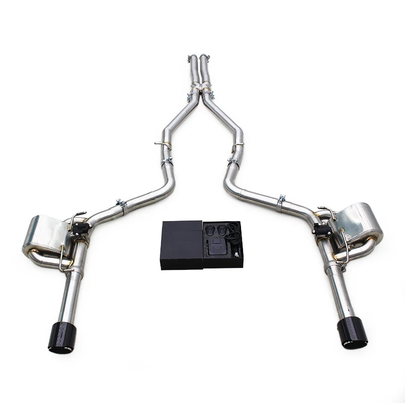 

Yooking Factory Stainless Steel Catback For Dodge Charger V6 3.6L 2012-2019 Valved Muffler Catback Exhaust System