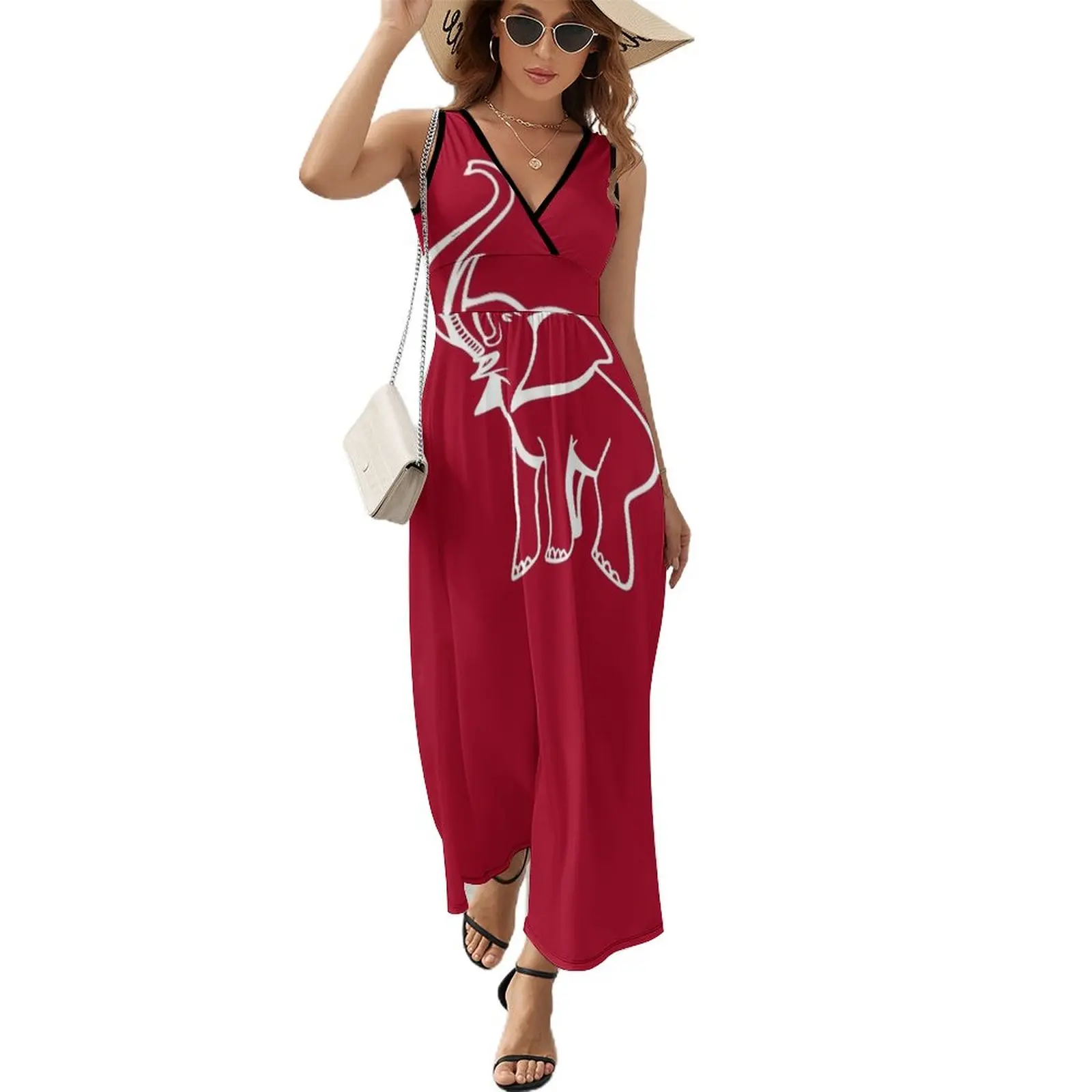 

Delta Elephant Sigma Red Theta 2 Sleeveless Dress dress dresses evening dresses ladies