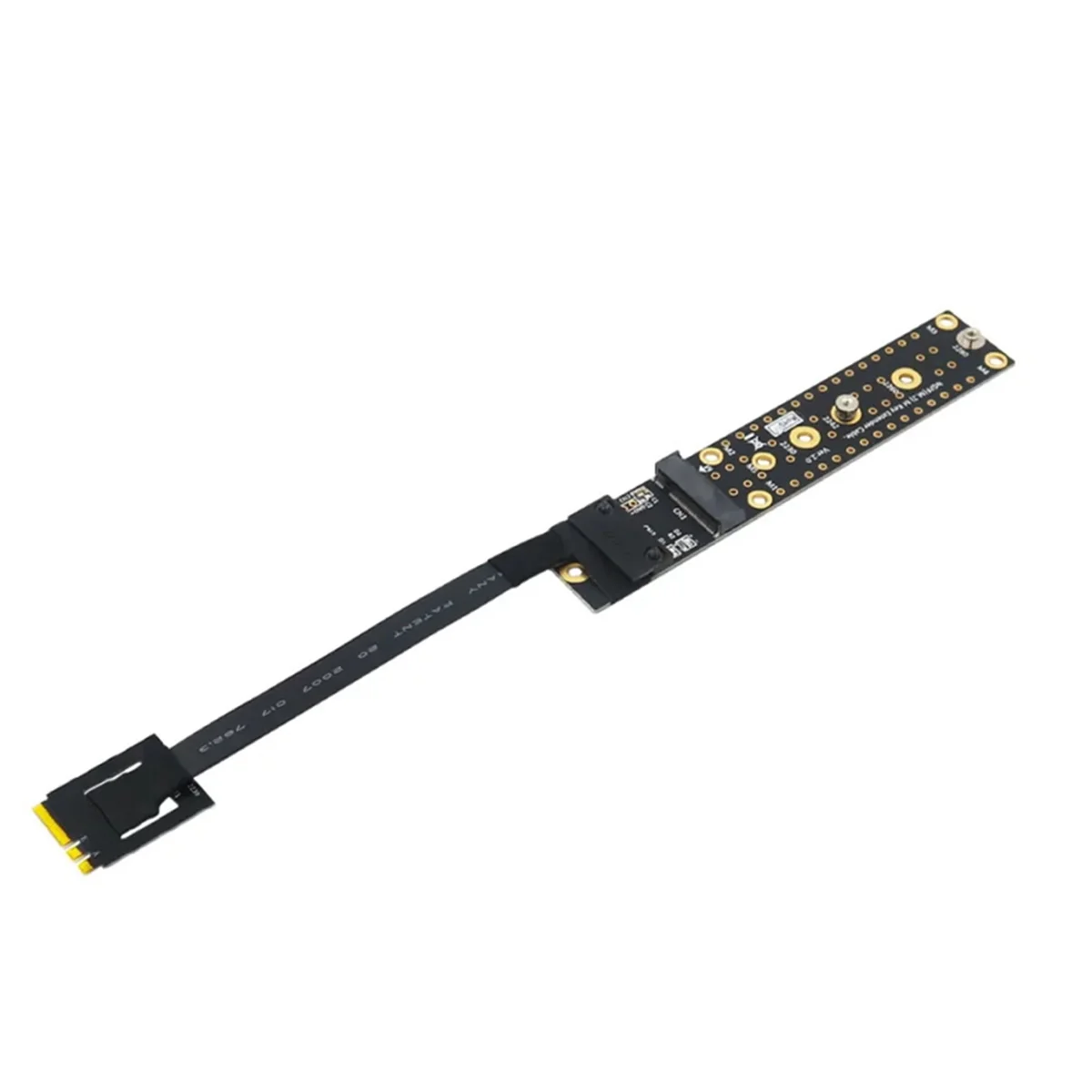 Add on Card NGFF M.2 Key AE Male to Key M Female Board Adapter with Cable M2 KEY AE to NVME for 2230 2242 2260 2280