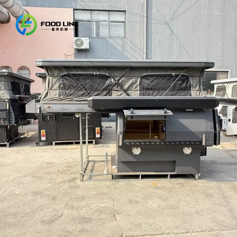 Customized Overland Camper Shell For Pickup Truck With Lift Mechanism And Expandable Tent For Camping Bulk Purchase Price Cut