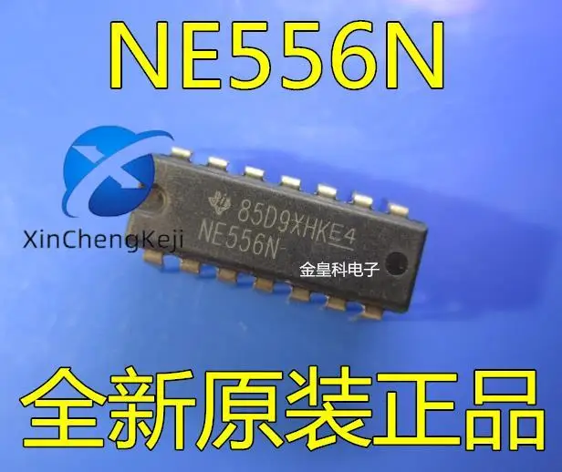 

30 шт. оригинальный новый двухканальный таймер NE556N DIP-14