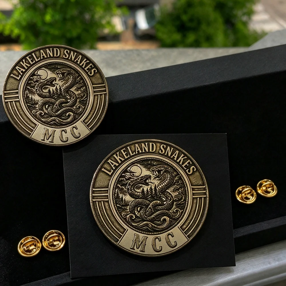 Custom Laser Engraved 2D Round Metal Lapel Pin for Men Women, Personalized Logo Brooch Staff Badge Simple Accessory Dropshipping