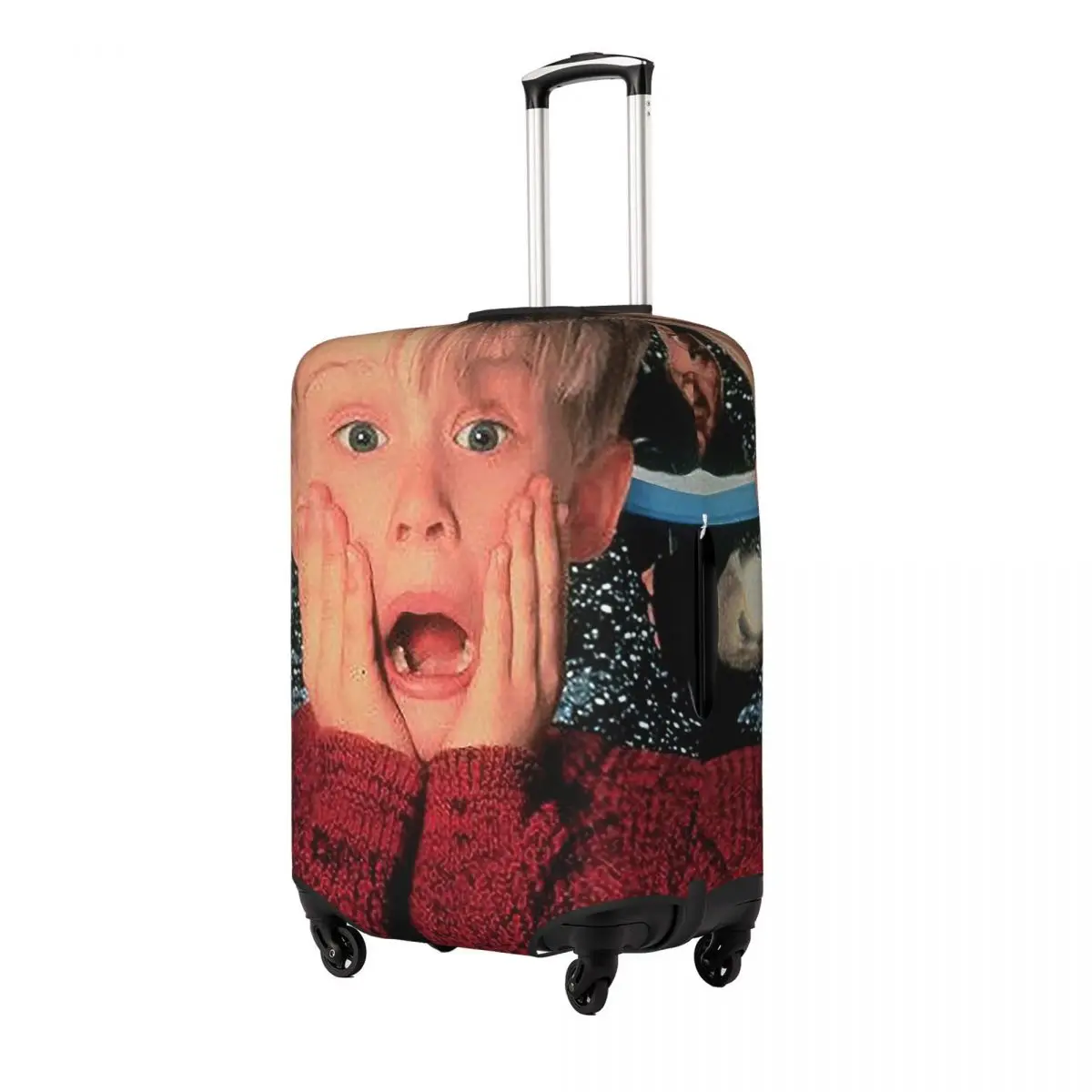 Home Alone Surprise-Juste de protection pour bagages, housse anti-poussière, élastique, étanche, 18-32 pouces, housse de valise, accessoires de voyage