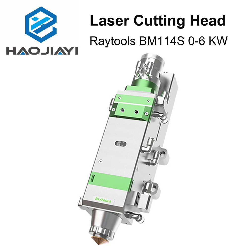 Raytools BM114S 0-6 KW Auto Focusing Fiber Laser Cutting Head for Metal Cutting