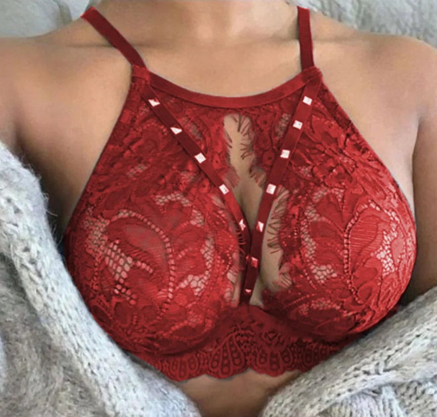 Roupa interior bralettes quente lingiere sutiã feminino elegante renda calcinha sheer confortável oco blusa respirável camiseta sexy sutiãs biquíni