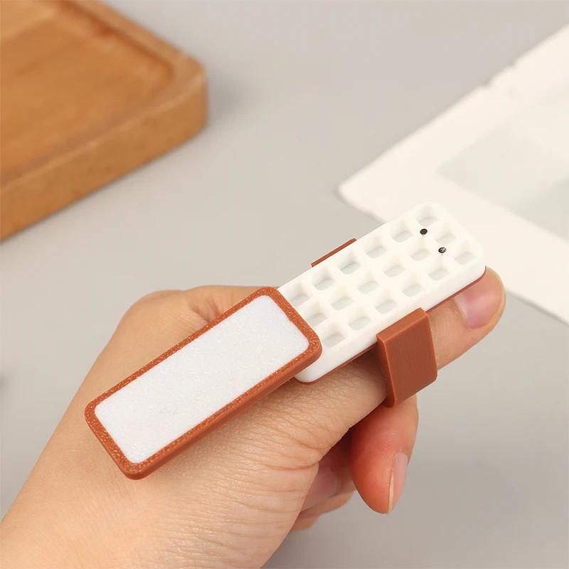 8/18 сеток, портативная мини-акварельная палитра с кольцом, маленькая коробка для пигментов, студенческий художник, путешествия, эскиз, живопись, товары для рукоделия