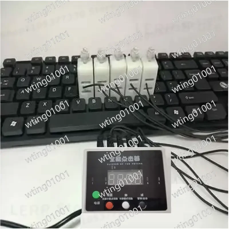 for Keyboard Mute Physical Clicker Multi Channel Manipulator Delay Work Intelligent Cycle Auxiliary Simulation Manual