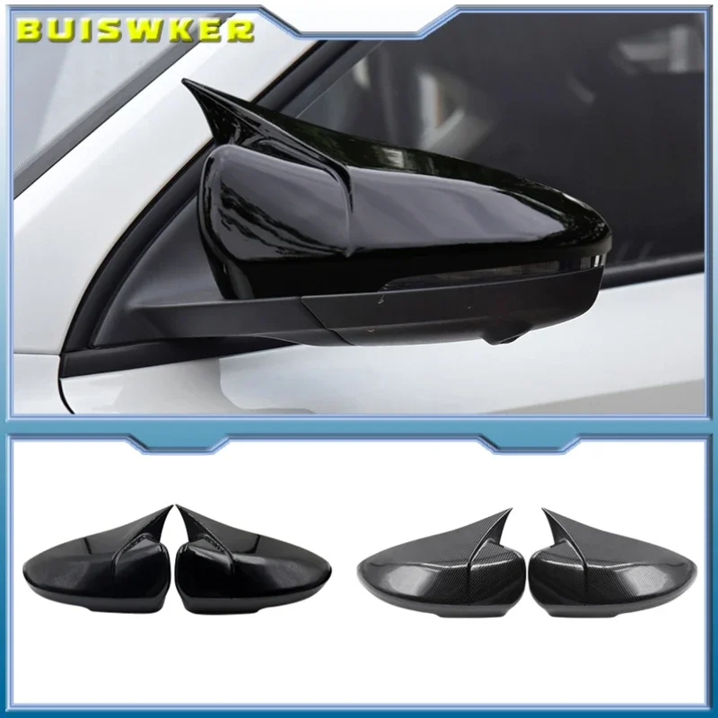 For Third-Generation Mg 6 2017-2020 Rear View Mirror Cover Ox Horn Style Mg6 Car Accessories