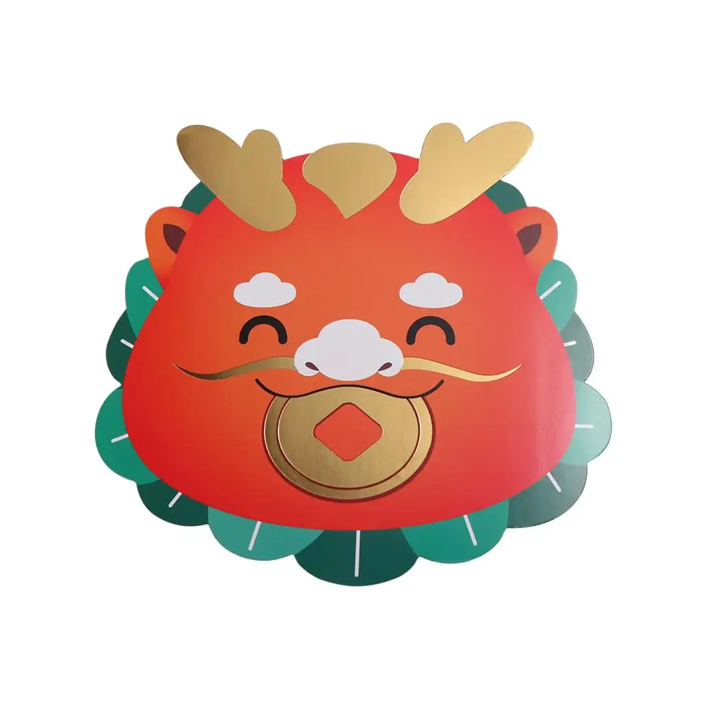 DIY Card Packing Chinese Folding Red Envelope 2024 Chinese Dragon Year Chinese New Year Decorations Folding Lucky Money Pocket
