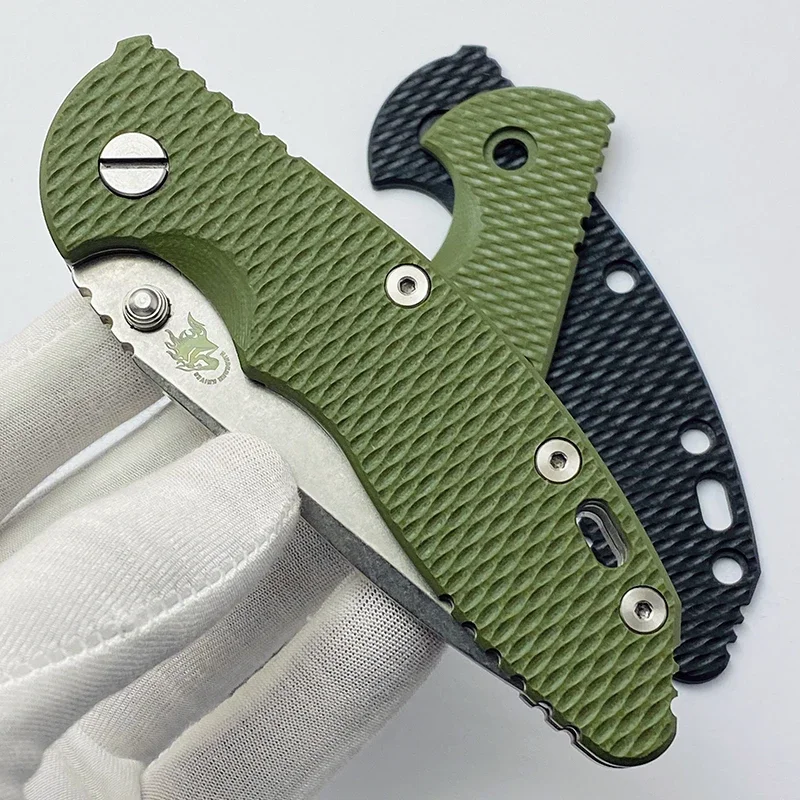 Rick Hinderer 3.5" XM-18 Textured G10 Handle EDC Knife Handle Tools Handle Material 3.5" XM-18 Hardware
