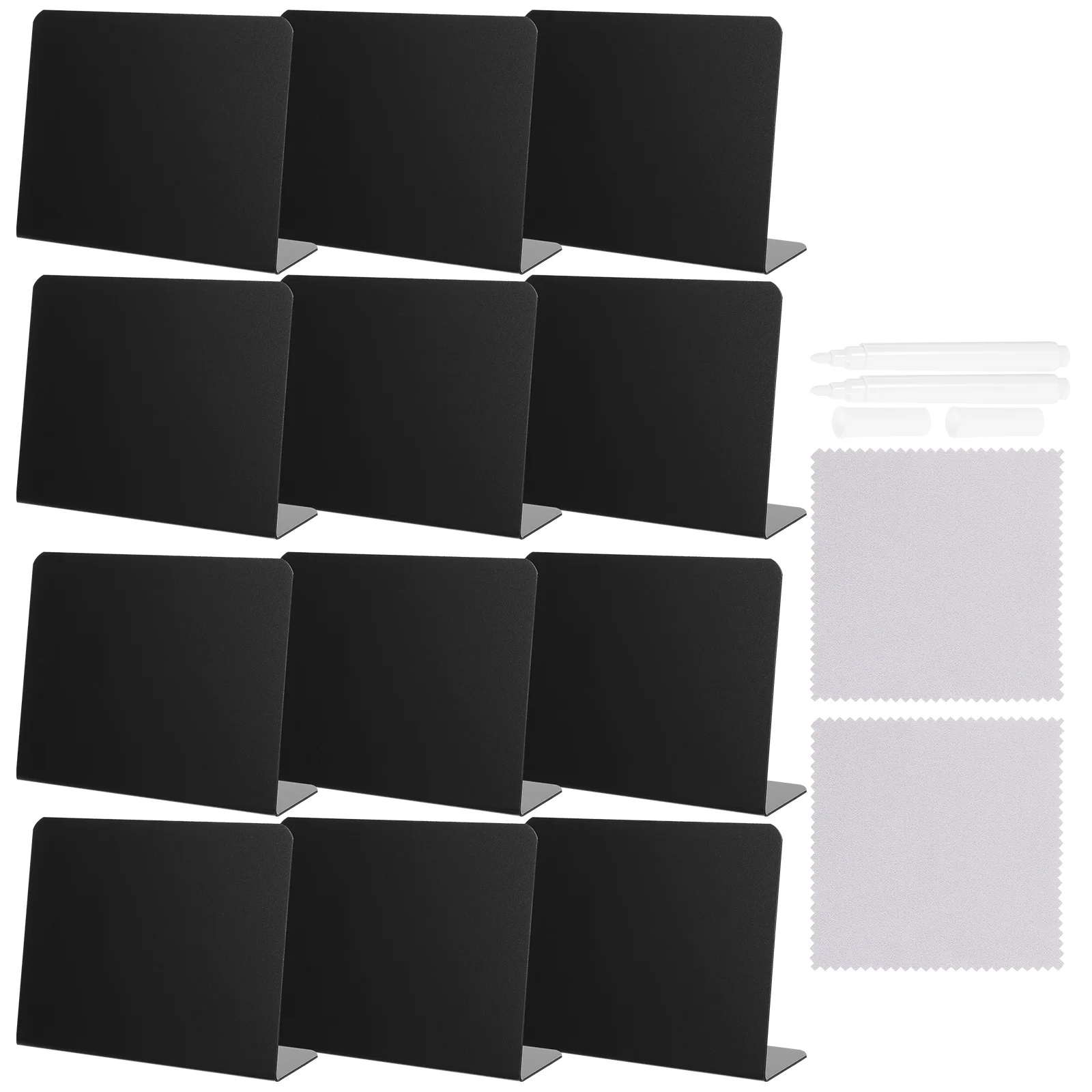 1Set Drawing Blackboards Compact Price Boards for Menu Display Chalkboard Signs Message Board Home Decor Writing Surface Desktop