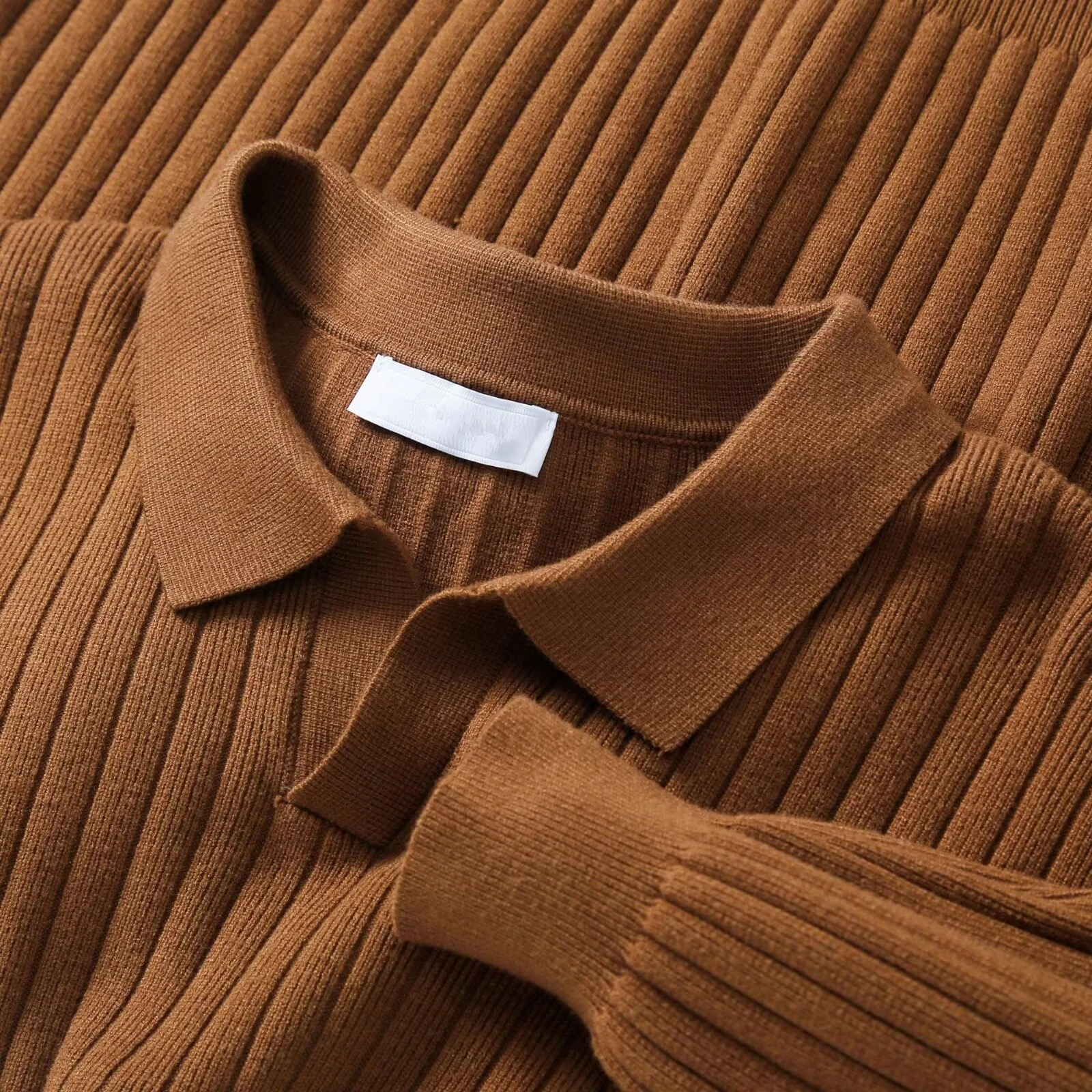 

Men's Casual Knitted Sweater V-Ne Woolen Coat Spring Autumn Italian Sle Leisure Sea Gull Collar Warm Soft Long Sve