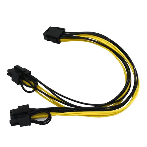 PCI-E EPS CPU Power Cable Motherboard Power line GPU Splitter Cable 8Pin to Dual 6+2pin 8Pin to Dual 8Pin Graphics Card Cable