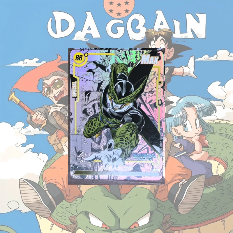 Anime Dragon Ball Diy Homemade Refracted Laser Color Flash Cards Son Goku Trunks Vegeta Iv Gogeta Android 17 Collectible Cards
