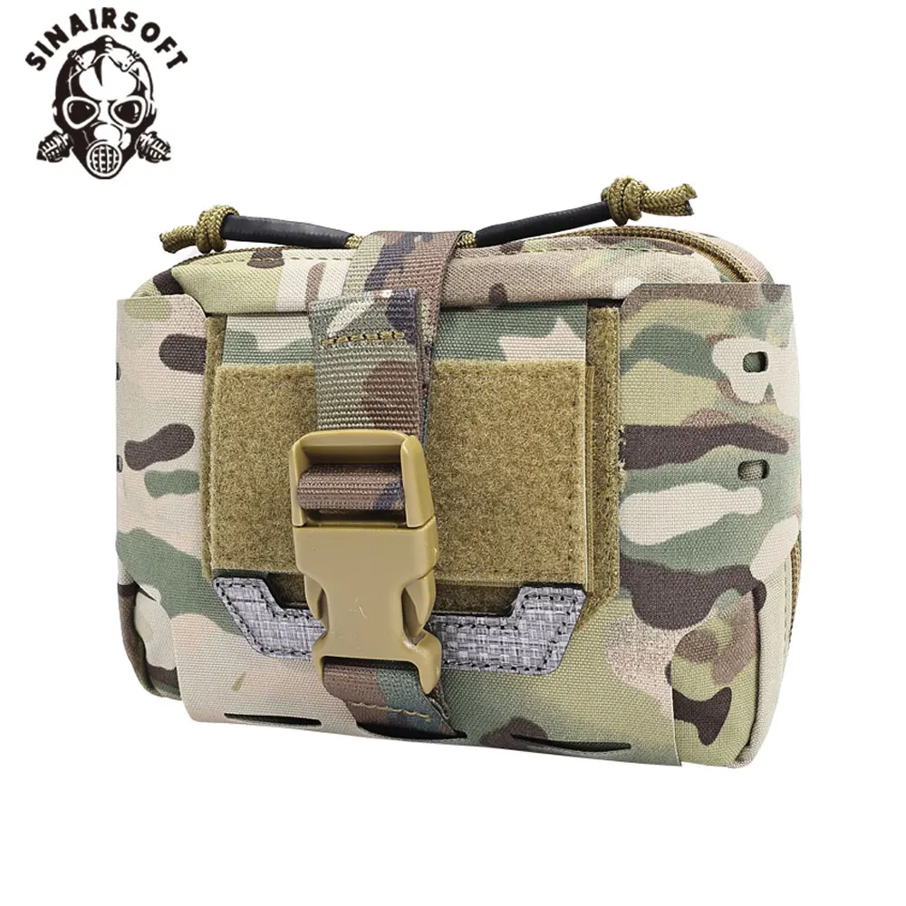 Tactical Laser Cut MOLLE Medical Kit Outdoor Hunting Owl Series Elastic  Quick Access Field Survival Bag