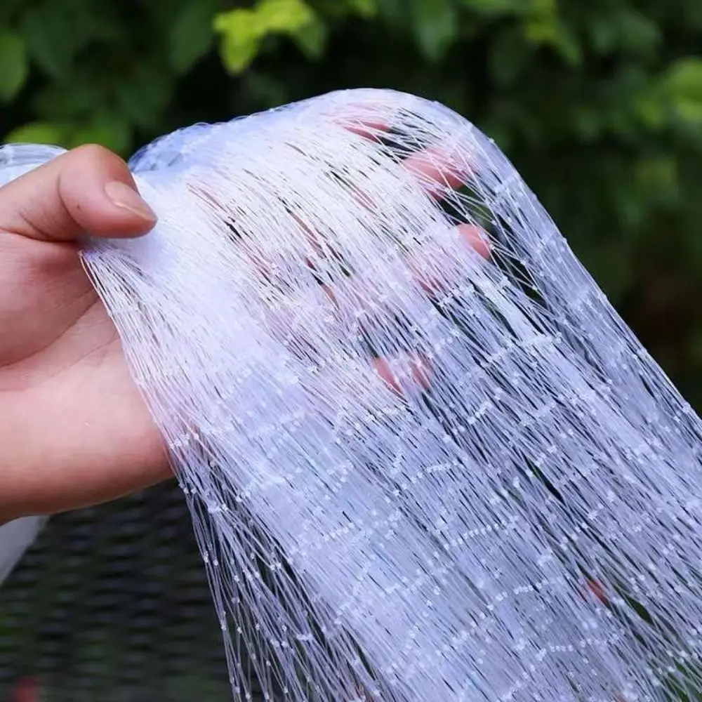 Rede Anti-Pássaros de 4-10m para Controle de Pragas, Malha Branca para Prevenção de Insetos, Rede de Proteção para Pássaros, Rede Macia e Resistente para Árvores Frutíferas