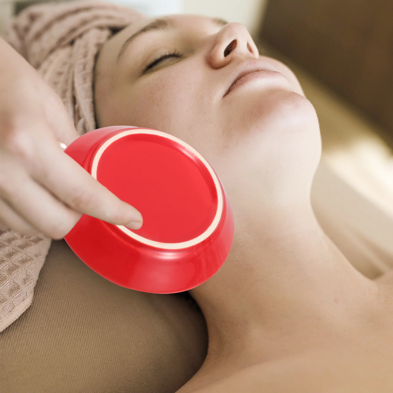 

1Set Gua Sha Ceramic Scraping Plate Muscle Relaxation Tool for Leg Back Abdomen Body Massage Therapy Aid Muscle Scraping Tool