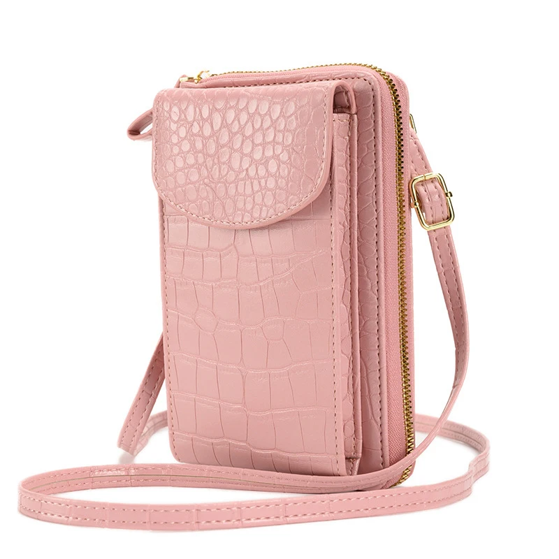 Women Bag Shoulder Bags Female Handbags Wallet Card Bags Messenger Bag Crocodile Pattern Coin Purse Mobile Phone Bag sac