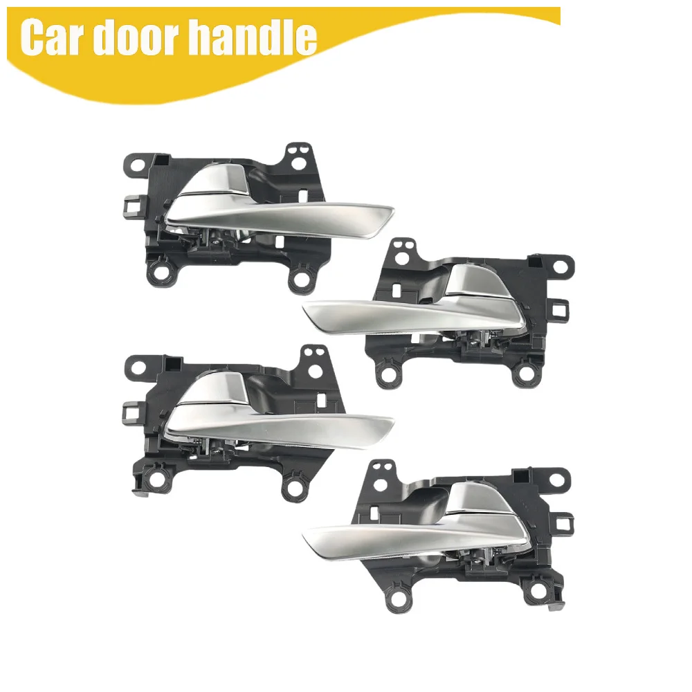 

4Pcs Interior Door Handle For Hyundai TUCSON 2015-2021 82610-D3010 82620-D3010 83610-D3000 83620-D3000