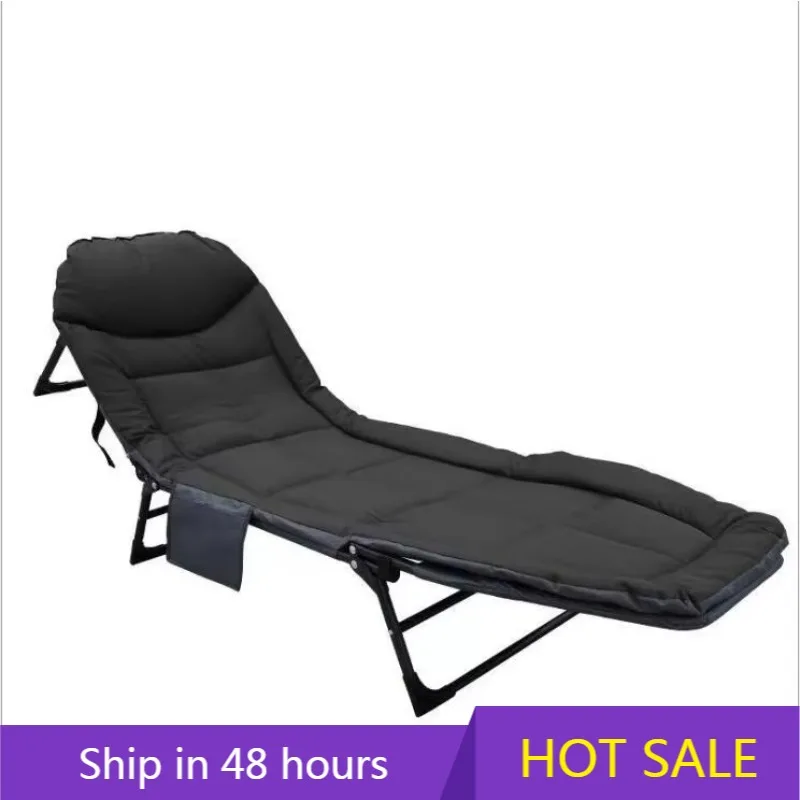 

YTYIN YTYIN American Folding Bed Deckchair Office Nap Nap Bed Simple Single Escort Bed Outdoor Camping Fishing