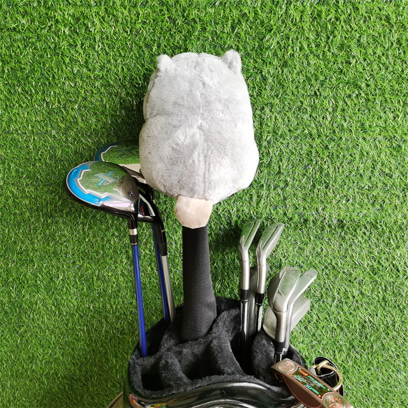 Fruit Hamster Golf Driver Headcover Top Plush 450cc Wood Head Cover Drop Shipping
