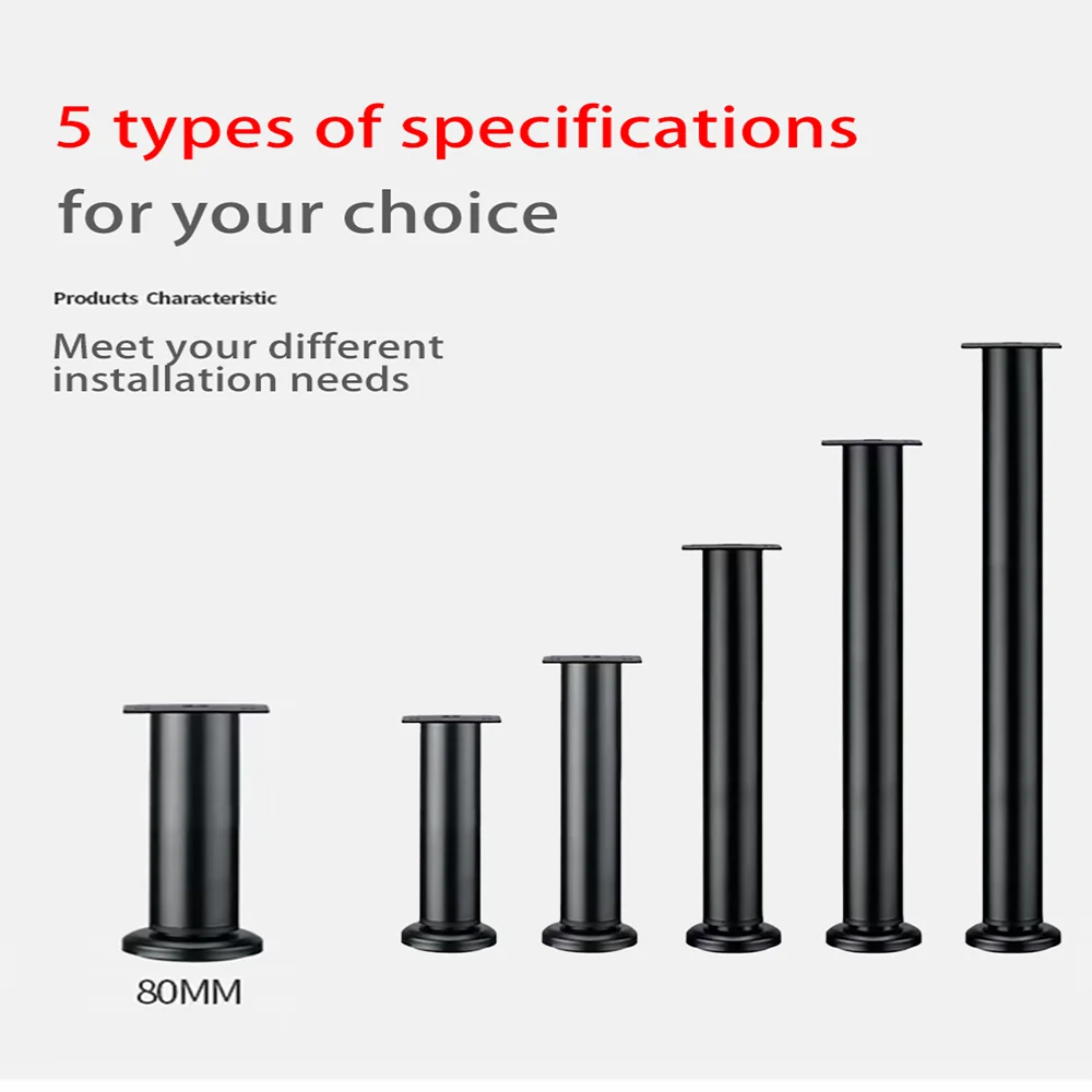 

Adjustable Support Table Legs, Sofa Legs And Other Furniture Legs, Adjustable 8-12cm, No Need For Punching