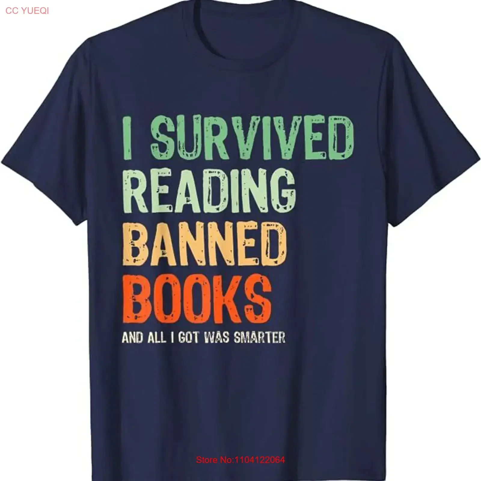 Camiseta vintage con estampado de "Survived Reading Banned Books Book Lover Got Smarter", ropa de diseñador transpirable para hombre, elegante, Unisex
