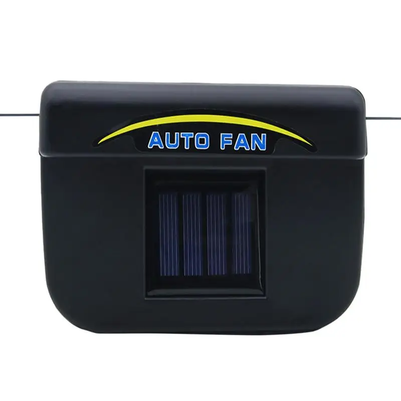 Car Window Fan Solar Powered Automotive Window Fan Car Exhaust Fan Good Cooling Effect Protection And Ventilation For Truck