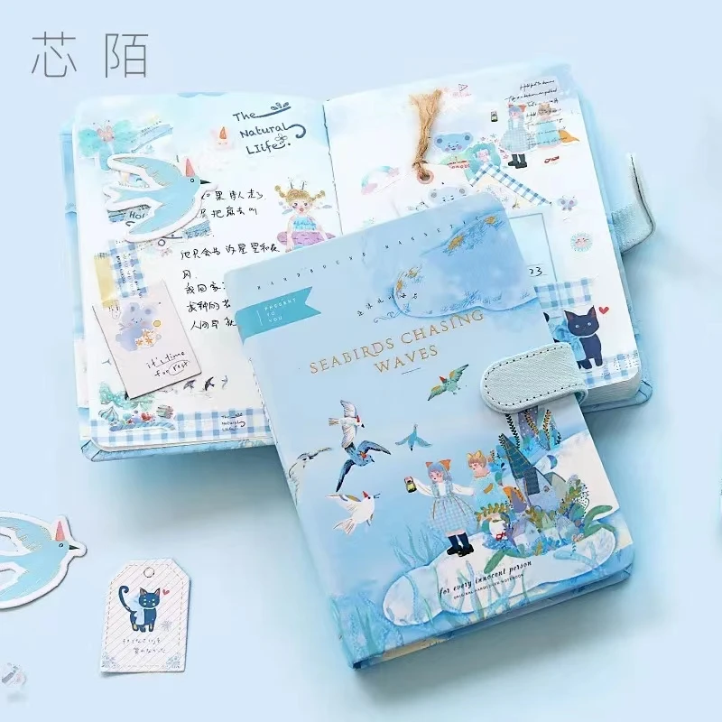 13x19cm Little Prince Fairy Tail Beautiful Notebook Colored Pages Students Gift Lovely Diary Planner Agenda