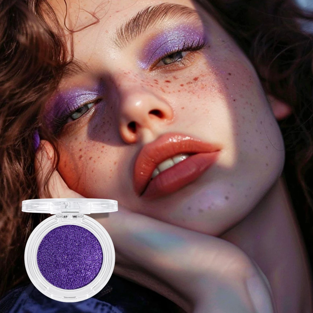 Sombra de marca própria de 10 cores, logotipo personalizado, diamante perolado, monocromático, purê de batata, sombra de olhos em massa, maquiagem cintilante