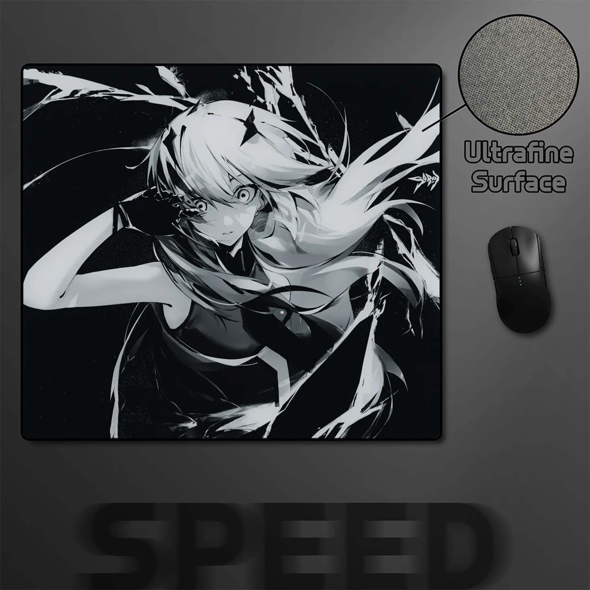 

45*40cm Mousepad Wallhack Frenzy Sora Gaming Mouse Pad High Eastic Non-slip Bottom Mouse Mat Game Professional Non-Slip Desk Mat